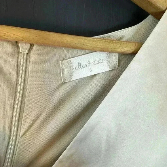 Altar'd State Cream Long Sleeve Dress - Picture 6 of 13